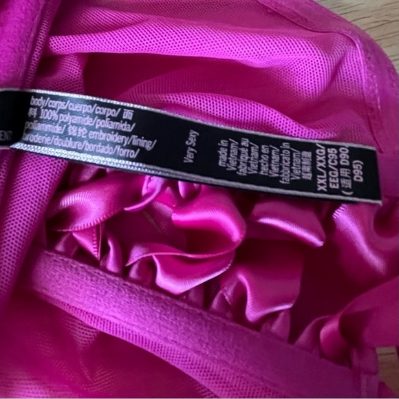 Victoria’s Secret Heart Embroidery Strapless Corset Top 18870 - Picture 15 of 15